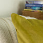 Plush Velvet Oil Green Cushion Cover, Oil Green Pillow Cover, Throw Pillow , Cushion Cover 18x18Inches