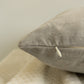 Velvet Light Grey Cushion Cover, Light Grey Velvet Throw Pillow, Cushion Cover 45x45cm