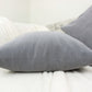 Luxury Dark Grey Velvet Pillow Cover, Grey Velvet Cushion Cover, Grey Pillowcase, All sizes and Custom Size