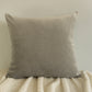 Velvet Light Grey Cushion Cover, Light Grey Velvet Throw Pillow, Cushion Cover 45x45cm