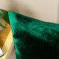 Luxury Shiny Dark Green Velvet Christmas Pillow Cover, Velvet Christmas Decor Green Cushion Cover (All Sizes)