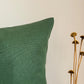 Cotton Linen Green Cushion Cover, Upholstery Linen Decorative Cushion Covers (All Sizes)