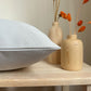 Upholstery Linen Cream Pillow Cover, White Linen Decorative Cushion Cover, All Size Options.